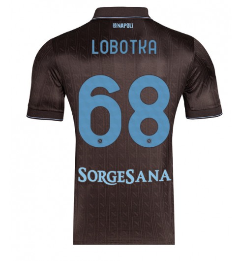 SSC Napoli Stanislav Lobotka #68 Tredjedrakt 2025-26 Korte ermer SSC Napoli Stanislav Lobotka #68 Tredjedrakt 2025-26 Korte ermer